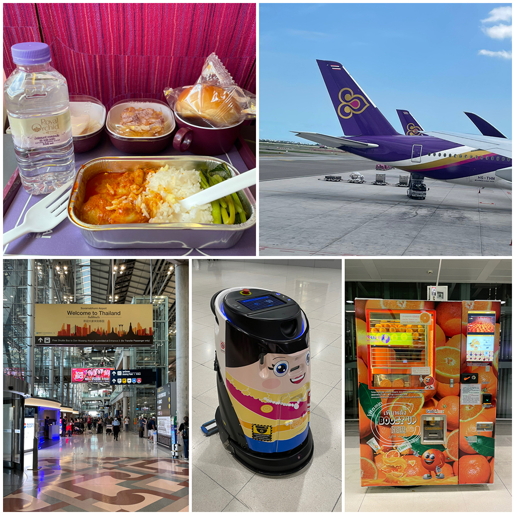 タイ国際航空の美味しい機内食、他